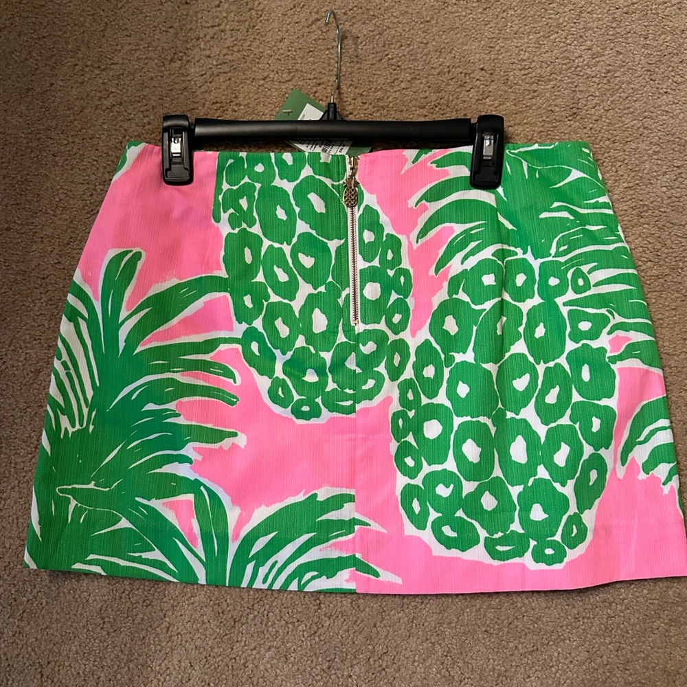 Lilly Pulitzer Pink Pout Flamenco Tate Skirt - Picture 4 of 4